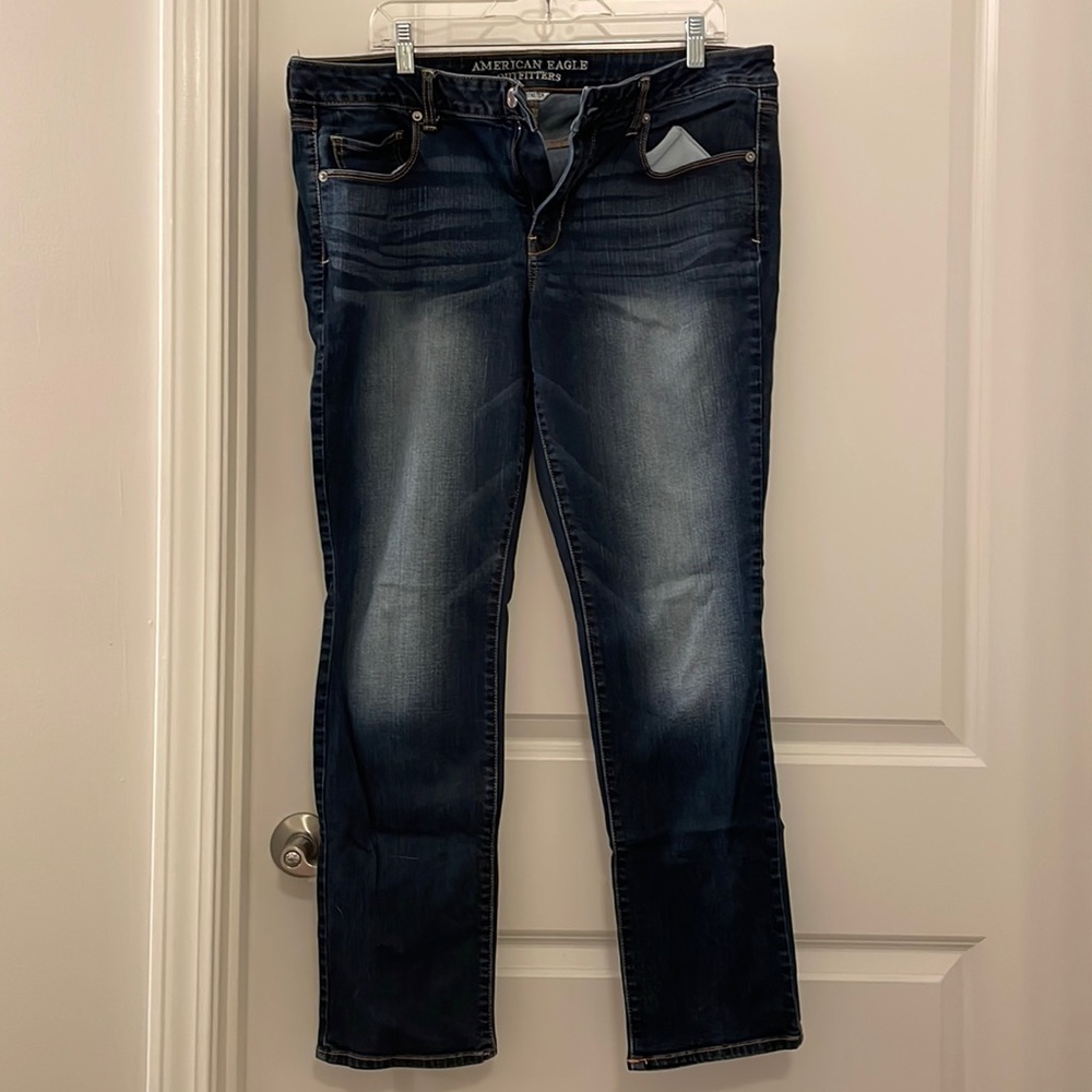 American Eagle Medium Wash Skinny Jeans